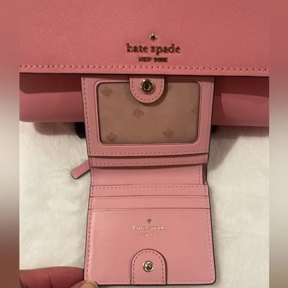 Kate Spade Pink crossbody and compact wallet - Picture 9 of 9